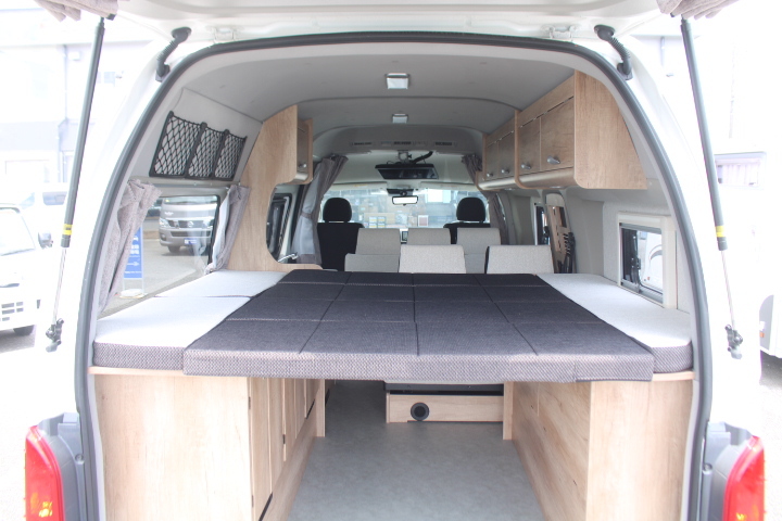 キャンピングカー バンコン ﾅｯﾂRV ﾘｰｸⅡ FFﾋｰﾀｰ 40L冷蔵庫 1ｵｰﾅｰ