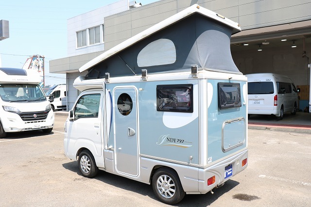 キャンピングカー 軽キャンパー ﾊｲｾﾞｯﾄ ｲﾝﾃﾞｨｱﾅRV ｲﾝﾃﾞｨ727 4WD