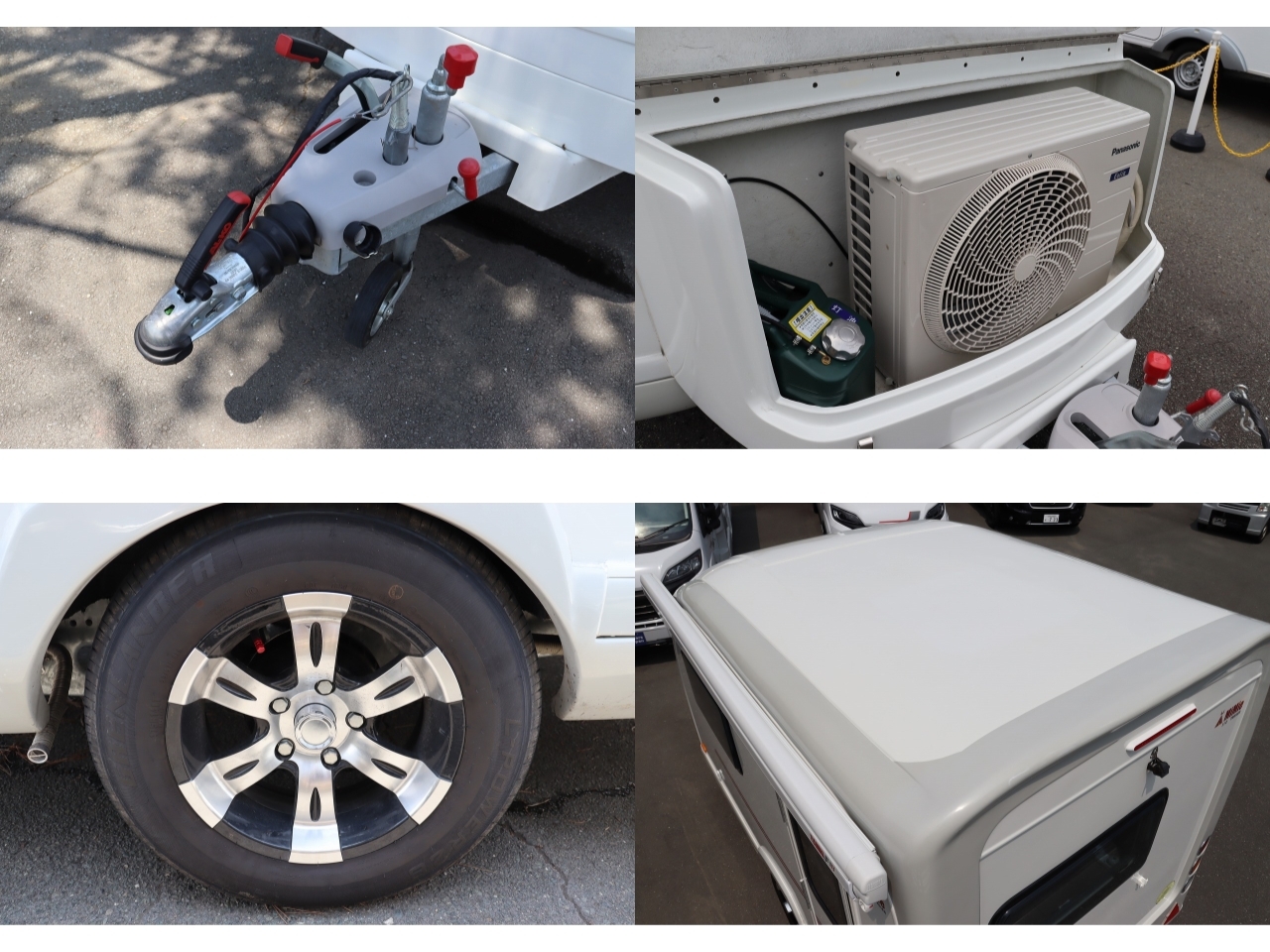 キャンピングカー トレーラー ﾀｺｽ ﾐﾐｰ310 家庭用ｴｱｺﾝ けん引免許不要
