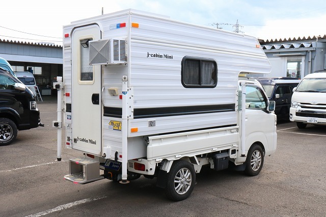 キャンピングカー 軽キャンパー ﾋﾟｸｼｽ ﾐｽﾃｨｯｸ Jｷｬﾋﾞﾝﾐﾆ 4WD MT車