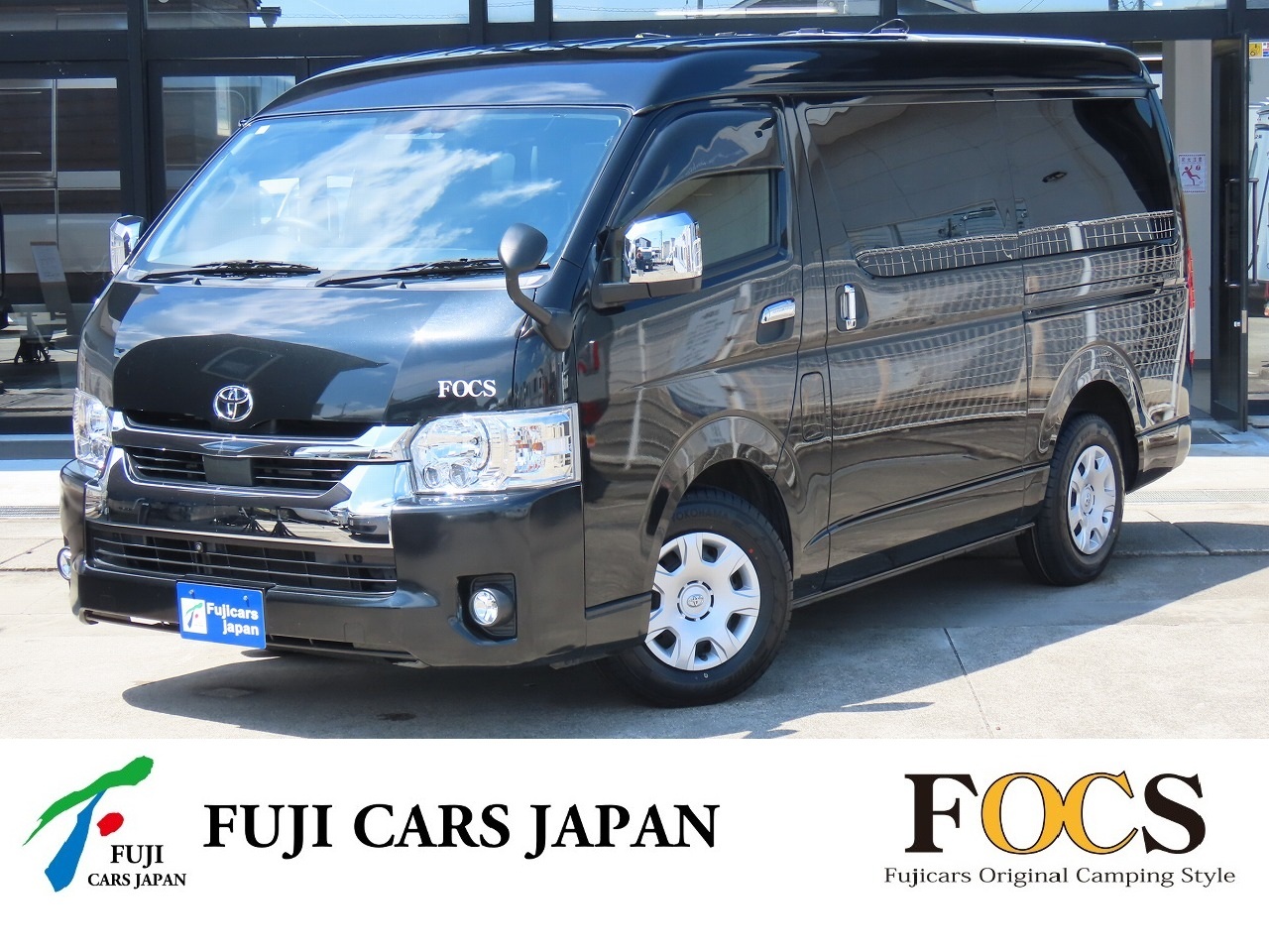 キャンピングカー バンコン ハイエース FOCS DS-L リチウム200Ah FF