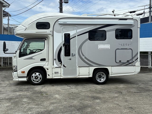 キャンピングカー キャブコン ｶﾑﾛｰﾄﾞ ﾅｯﾂRVｸﾚｱ5.3Xﾊｲﾊﾟｰｴﾎﾞ4WD