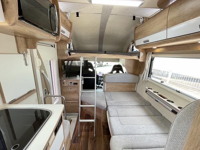 キャンピングカー キャブコン ｶﾑﾛｰﾄﾞ ﾅｯﾂRVｸﾚｱ5.3Xﾊｲﾊﾟｰｴﾎﾞ4WD
