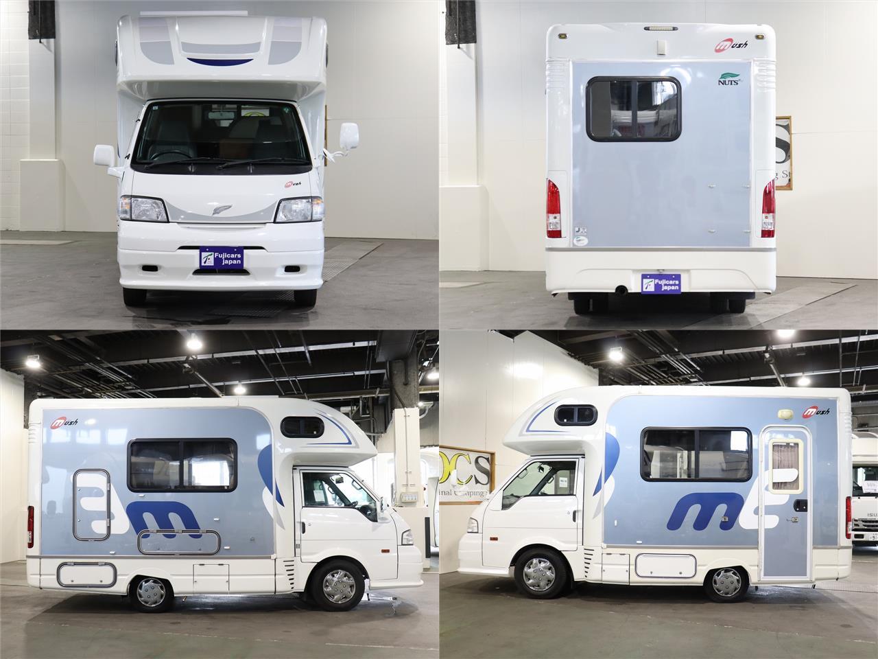 キャンピングカー キャブコン ﾊﾞﾈｯﾄ ﾅｯﾂRV ﾏｯｼｭ　4WD　FFﾋｰﾀｰ