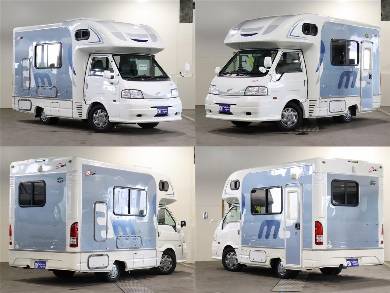 キャンピングカー キャブコン ﾊﾞﾈｯﾄ ﾅｯﾂRV ﾏｯｼｭ　4WD　FFﾋｰﾀｰ
