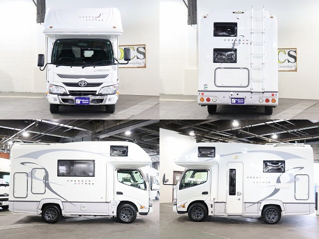 キャンピングカー キャブコン ｶﾑﾛｰﾄﾞ ﾅｯﾂRV ｸﾚｿﾝﾎﾞﾔｰｼﾞｭX 4WD