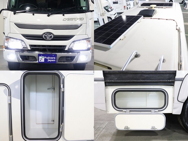 キャンピングカー キャブコン ｶﾑﾛｰﾄﾞ ﾅｯﾂRV ｸﾚｿﾝﾎﾞﾔｰｼﾞｭX 4WD