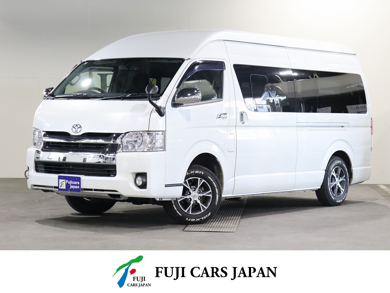 キャンピングカー バンコン ハイエース ビークル ファルベス 4WD　DC冷蔵庫