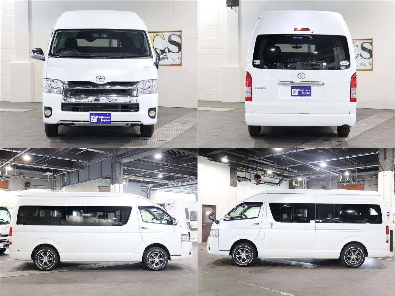 キャンピングカー バンコン ﾊｲｴｰｽ ﾋﾞｰｸﾙ ﾌｧﾙﾍﾞｽ 4WD　DC冷蔵庫