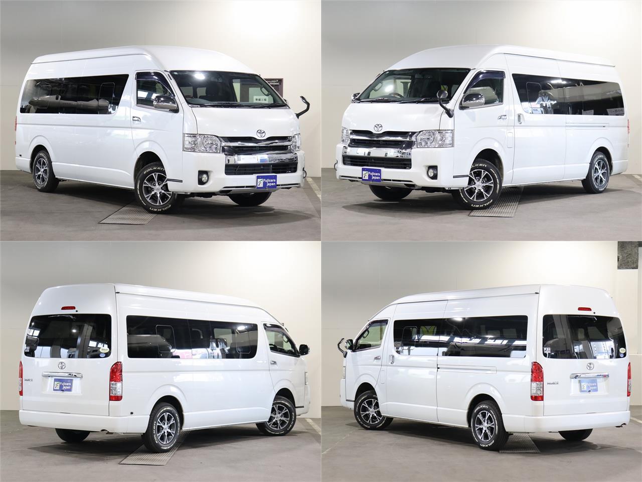 キャンピングカー バンコン ﾊｲｴｰｽ ﾋﾞｰｸﾙ ﾌｧﾙﾍﾞｽ 4WD　DC冷蔵庫
