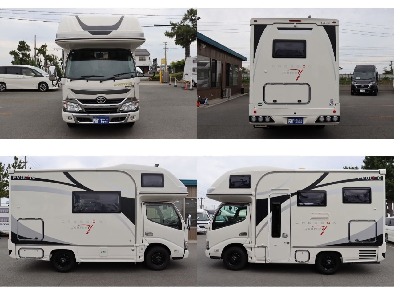 キャンピングカー キャブコン ｶﾑﾛｰﾄﾞﾅｯﾂRV ｸﾚｿﾝｼﾞｬｰﾆｰｴﾎﾞﾗｲﾄLI