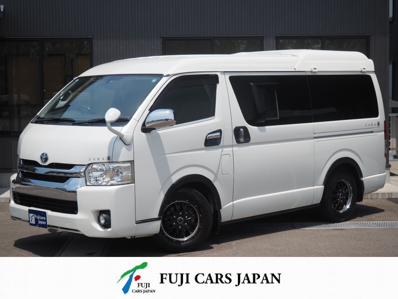 キャンピングカー バンコン ハイエース トイファクトリー ザラ FFソーラー