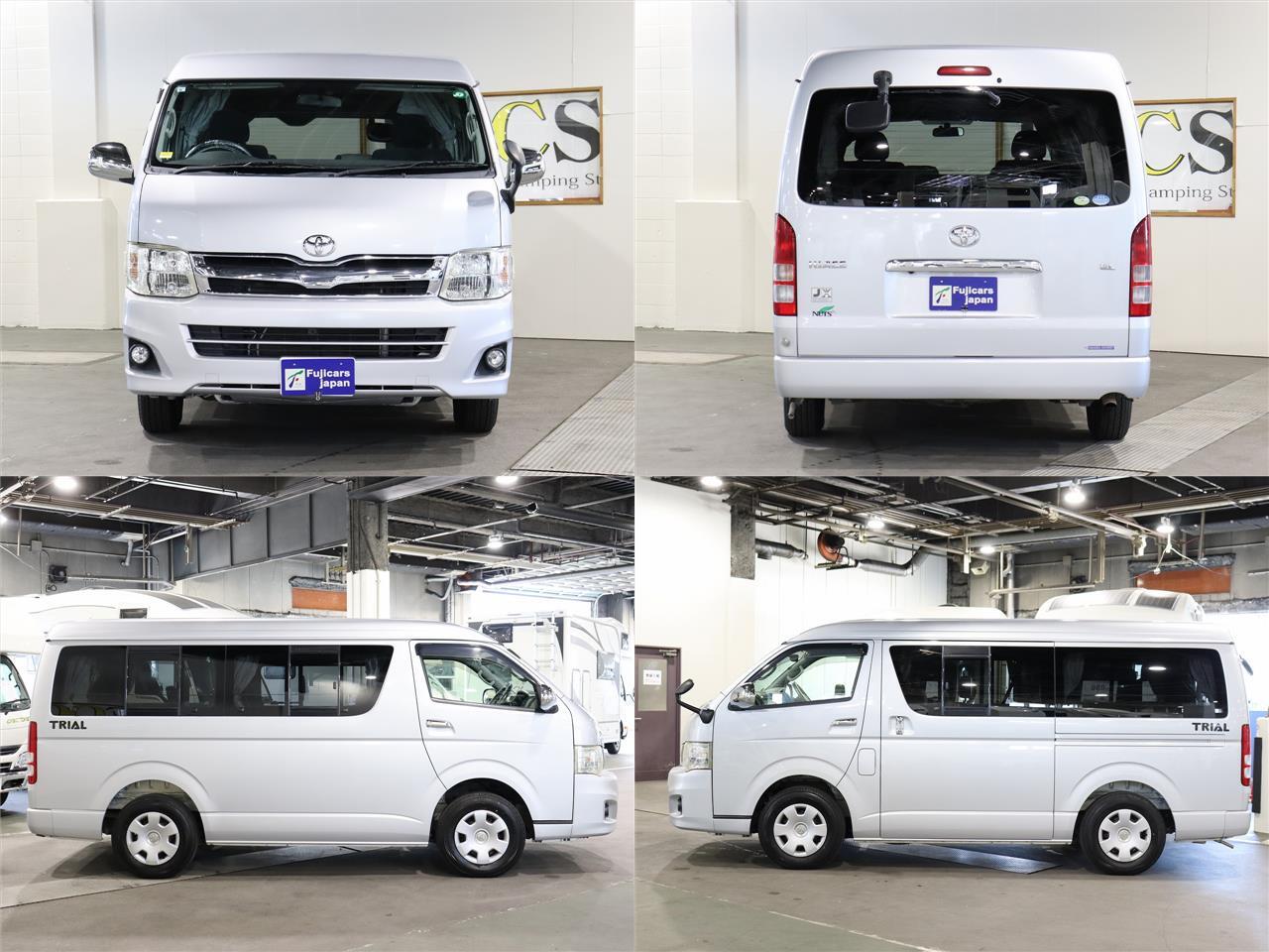 キャンピングカー バンコン ﾊｲｴｰｽ ﾅｯﾂRV ﾄﾗｲｱﾙ ﾀｲﾌﾟA 4WD　FF