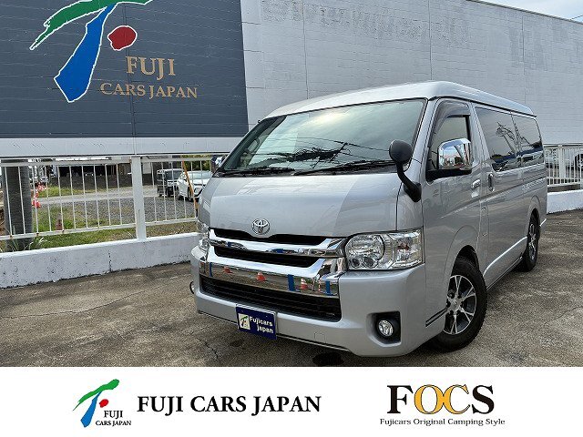 キャンピングカー バンコン ハイエース FOCS DSプレミアム 4WD