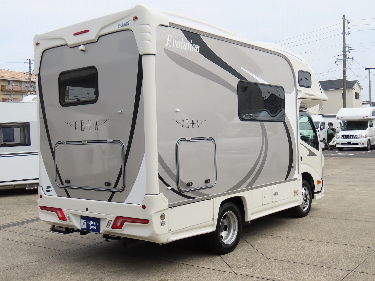 キャンピングカー キャブコン ｶﾑﾛｰﾄﾞ ﾅｯﾂRV ｸﾚｱｴﾎﾞ5.0XX 4WD