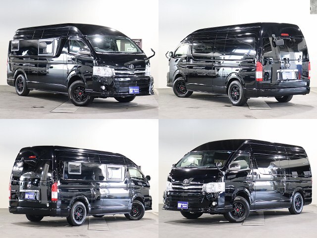 キャンピングカー バンコン ﾊｲｴｰｽ ﾄｲﾌｧｸﾄﾘｰ ﾊﾞｰﾃﾞﾝ 4WD　FF