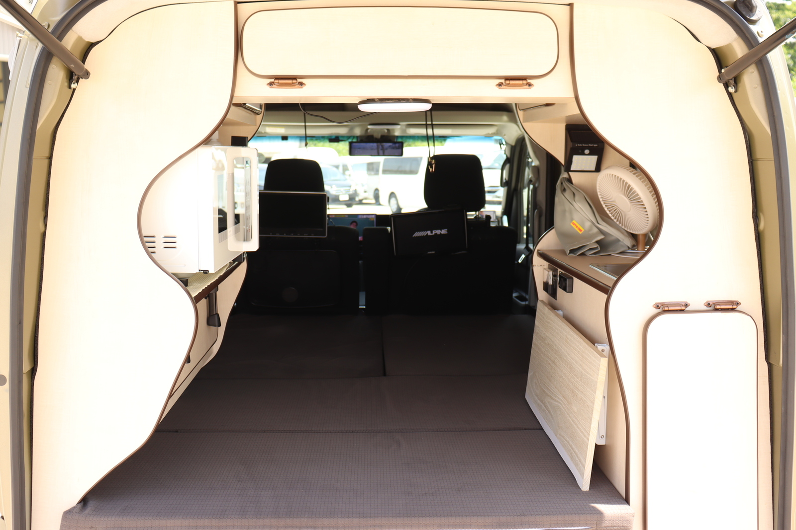 キャンピングカー 軽キャンパー ｱﾄﾚｰ ｵｰﾄﾜﾝ 給電くんPOPUP 4WD ｿｰﾗｰ