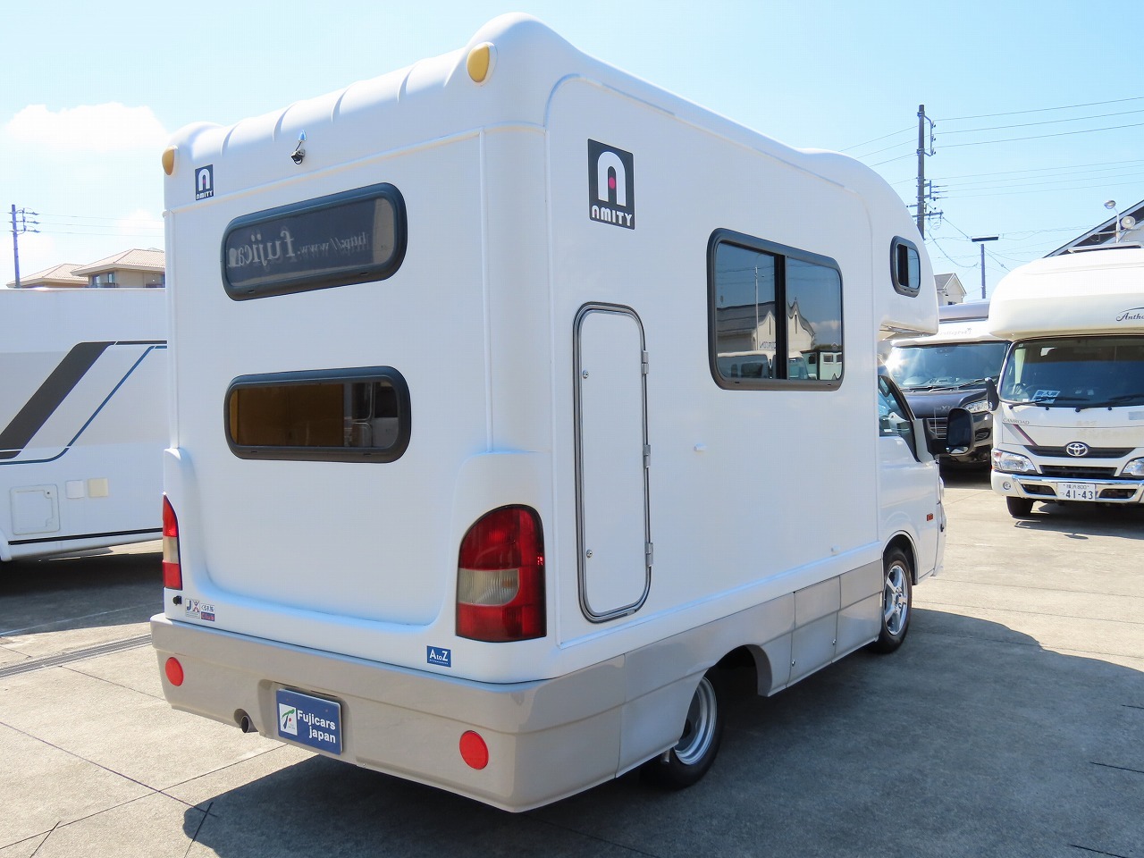 キャンピングカー キャブコン ﾎﾞﾝｺﾞ AtoZ ｱﾐﾃｨ FFﾋｰﾀｰ 冷蔵庫