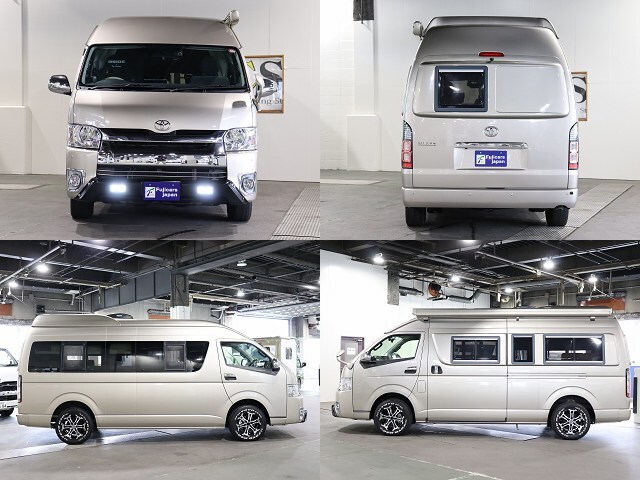 キャンピングカー バンコン ﾊｲｴｰｽ ﾄｲﾌｧｸﾄﾘｰ ﾗﾝﾄﾞﾃｨﾋﾟｰ4WD　FF
