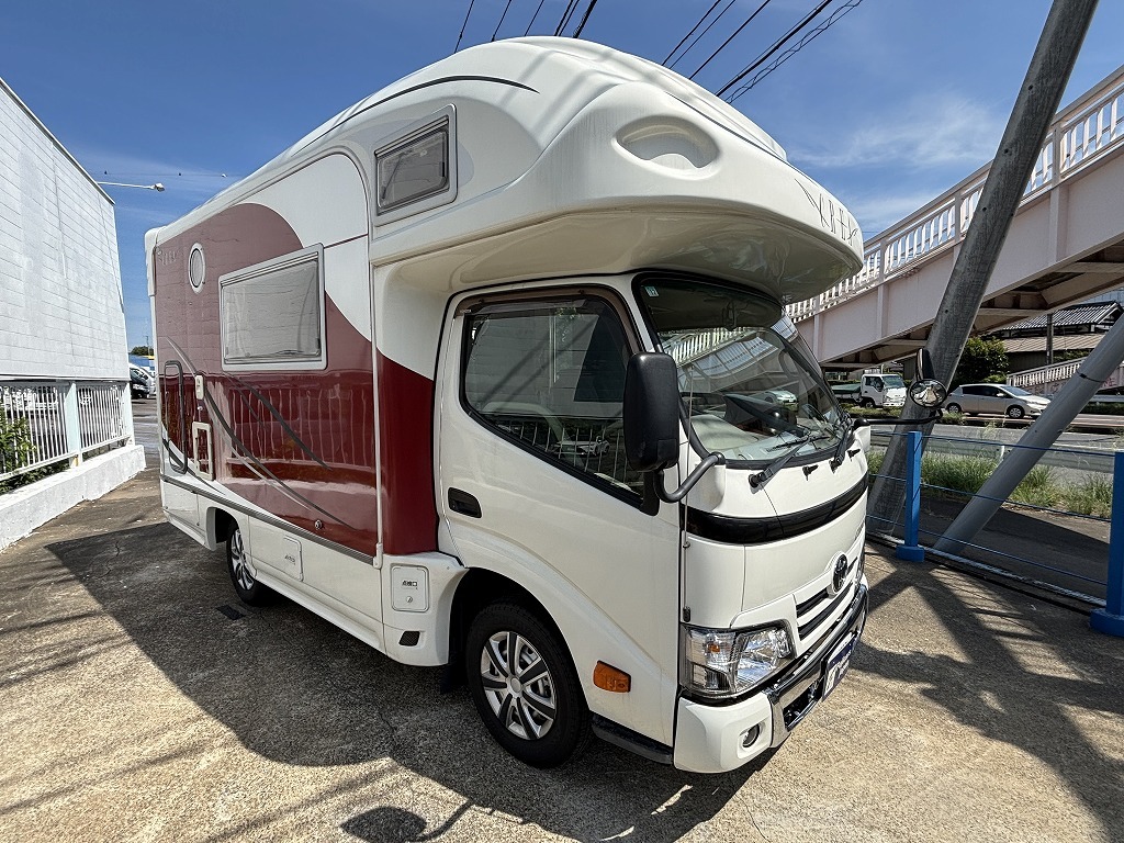キャンピングカー キャブコン ｶﾑﾛｰﾄﾞ ﾅｯﾂ ｸﾚｱ5.0W