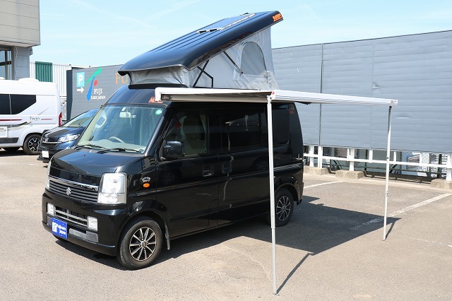 キャンピングカー 軽キャンパー ｴﾌﾞﾘｲ ｵｰﾄﾜﾝ 給電くんPOPUP 4WD