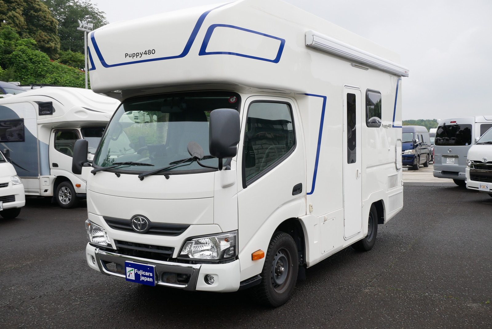 キャンピングカー キャブコン ｶﾑﾛｰﾄﾞ ｷｬﾝﾊﾟｰ厚木 ﾊﾟﾋﾟｰ480 4WD