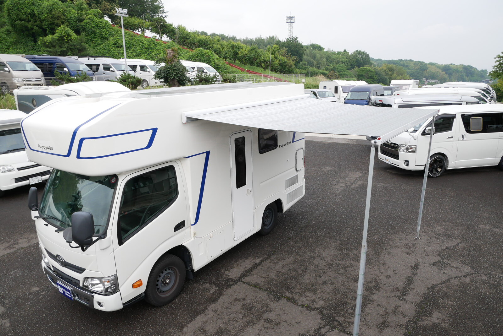 キャンピングカー キャブコン ｶﾑﾛｰﾄﾞ ｷｬﾝﾊﾟｰ厚木 ﾊﾟﾋﾟｰ480 4WD