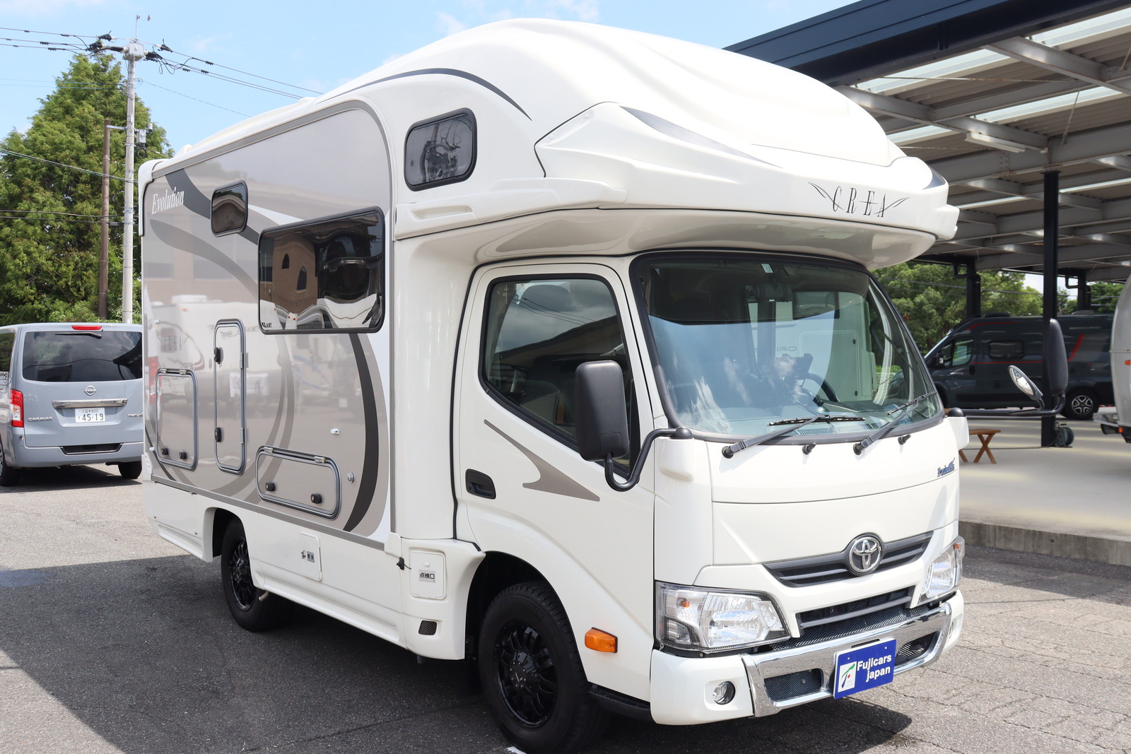 キャンピングカー キャブコン ｶﾑﾛｰﾄﾞ ﾅｯﾂRV ｸﾚｱ5.0Xｴﾎﾞﾘｭｰｼｮﾝ