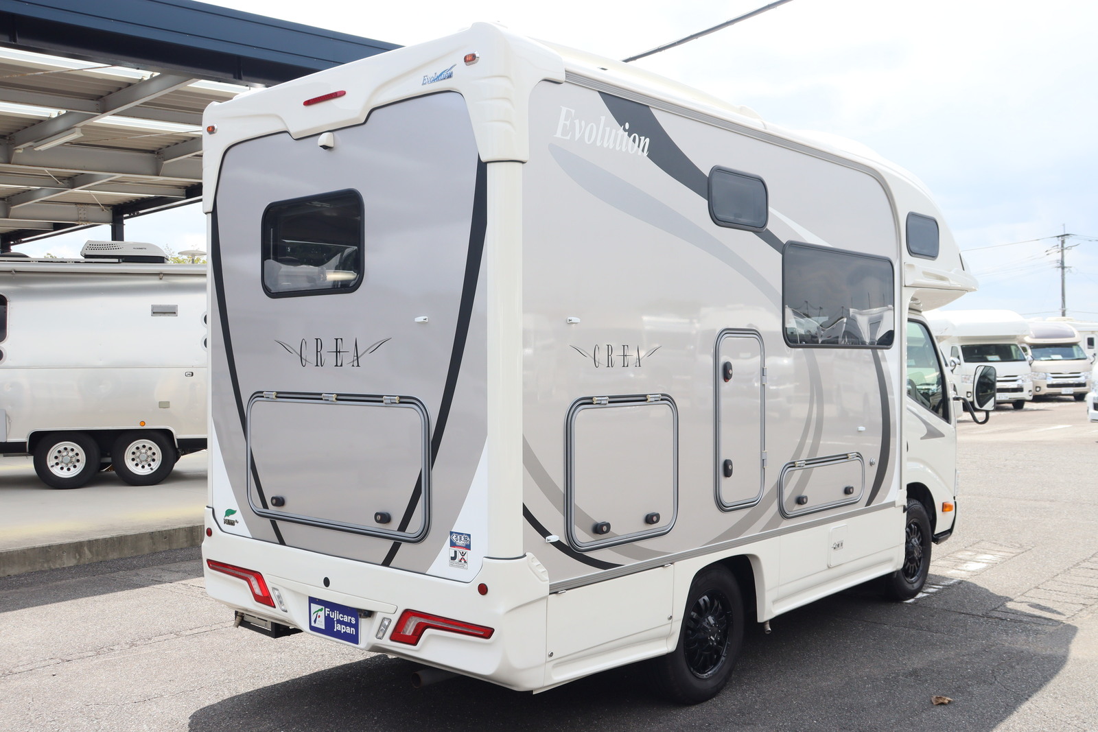 キャンピングカー キャブコン ｶﾑﾛｰﾄﾞ ﾅｯﾂRV ｸﾚｱ5.0Xｴﾎﾞﾘｭｰｼｮﾝ