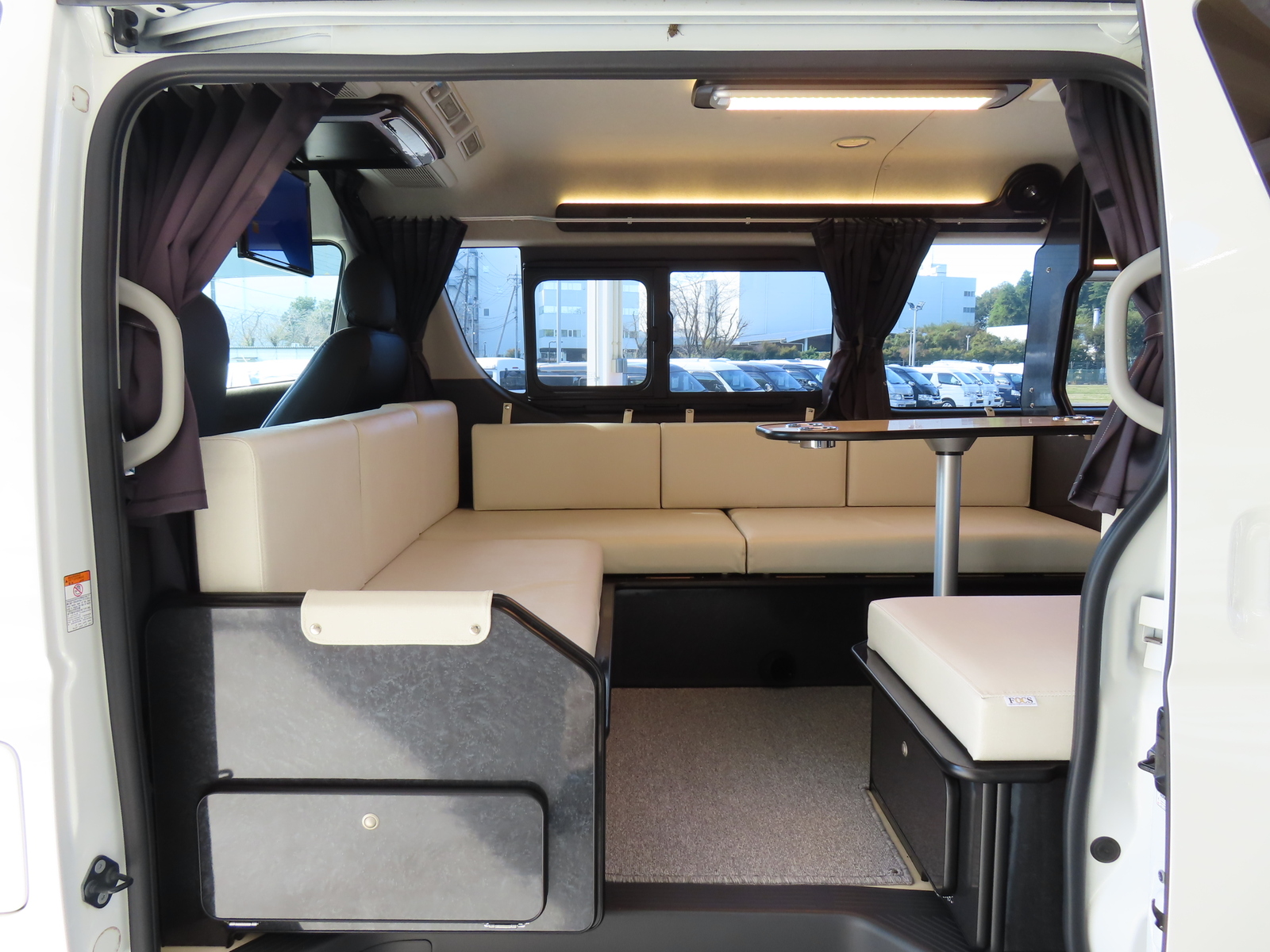 キャンピングカー バンコン ﾊｲｴｰｽ FOCS DS-L FFﾋｰﾀｰ