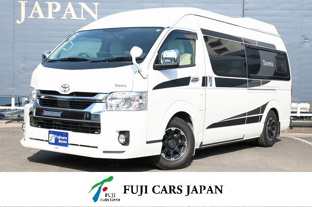 キャンピングカー バンコン ハイエース デルタリンク ダーウィンQ3 4WD