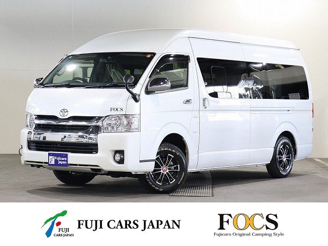 キャンピングカー バンコン ハイエース FOCS TS 4WD FF ワンオーナー