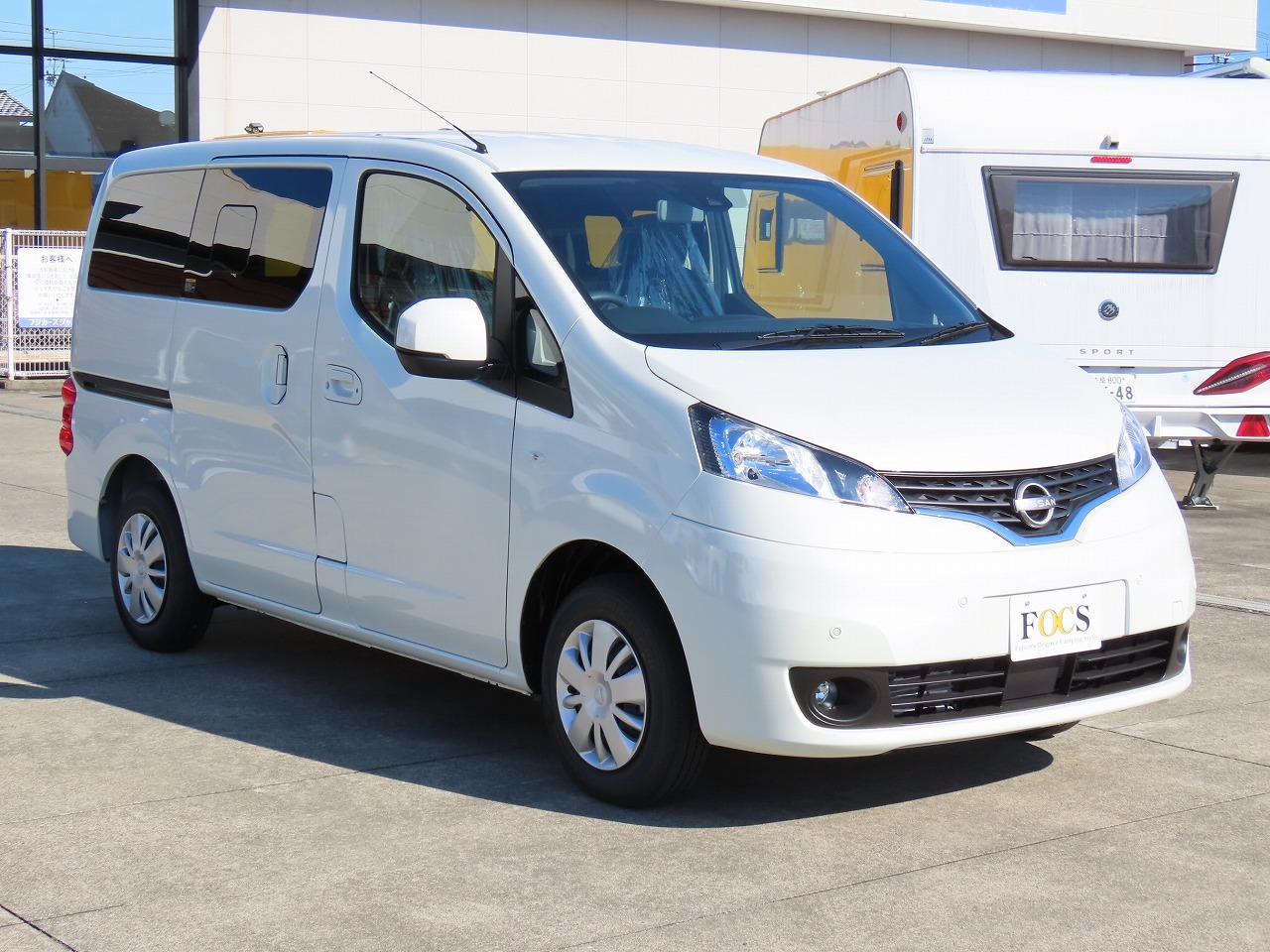 キャンピングカー バンコン NV200ﾊﾞﾈｯﾄ FOCS ﾙｿ 新車展示車