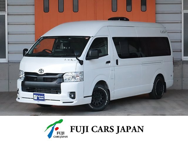 キャンピングカー バンコン ハイエース ナッツRV リークⅡ　FF　冷蔵庫　1オーナー