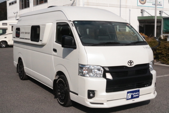 キャンピングカー バンコン ﾊｲｴｰｽ ﾅｯﾂRVﾘｰｸⅡ FF暖房 冷蔵庫 1ｵｰﾅｰ