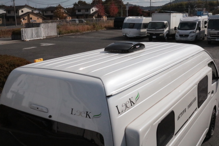 キャンピングカー バンコン ﾊｲｴｰｽ ﾅｯﾂRVﾘｰｸⅡ FF暖房 冷蔵庫 1ｵｰﾅｰ