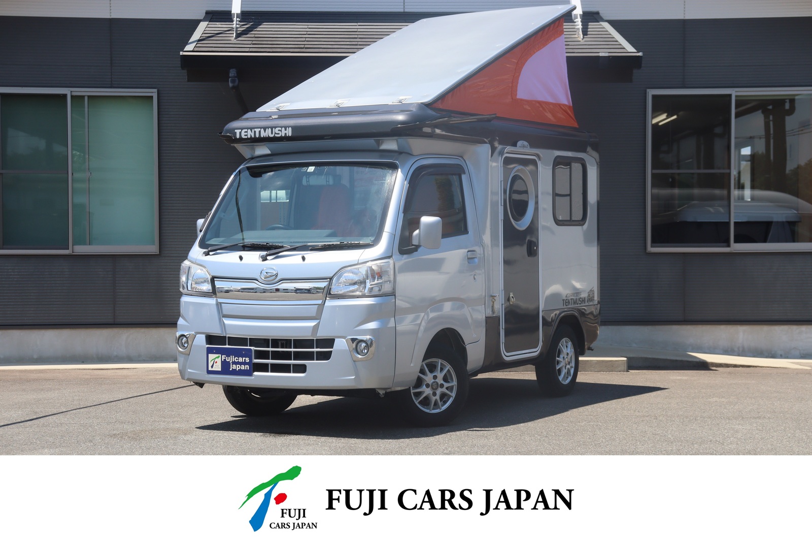 軽キャンパー ハイゼット バンショップミカミ テントむし