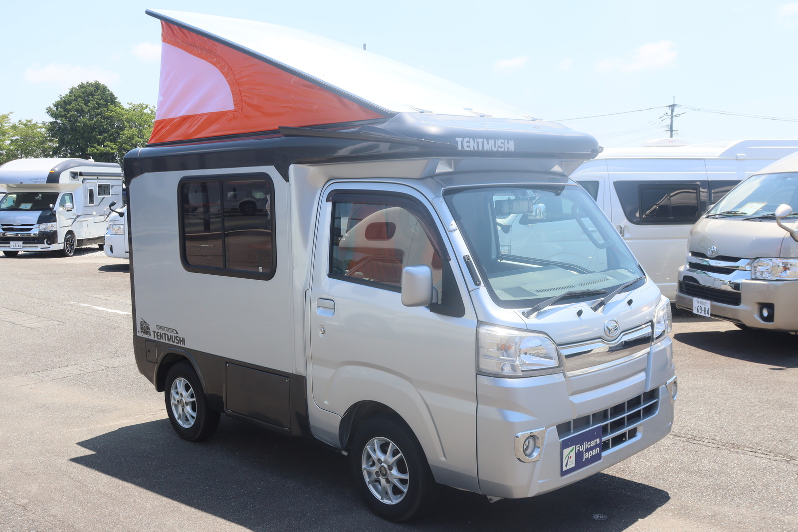 キャンピングカー 軽キャンパー ﾊｲｾﾞｯﾄ ﾊﾞﾝｼｮｯﾌﾟﾐｶﾐ ﾃﾝﾄむし