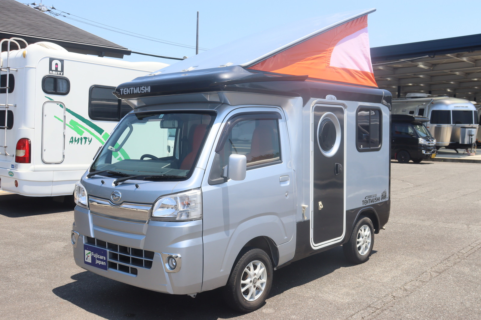 キャンピングカー 軽キャンパー ﾊｲｾﾞｯﾄ ﾊﾞﾝｼｮｯﾌﾟﾐｶﾐ ﾃﾝﾄむし
