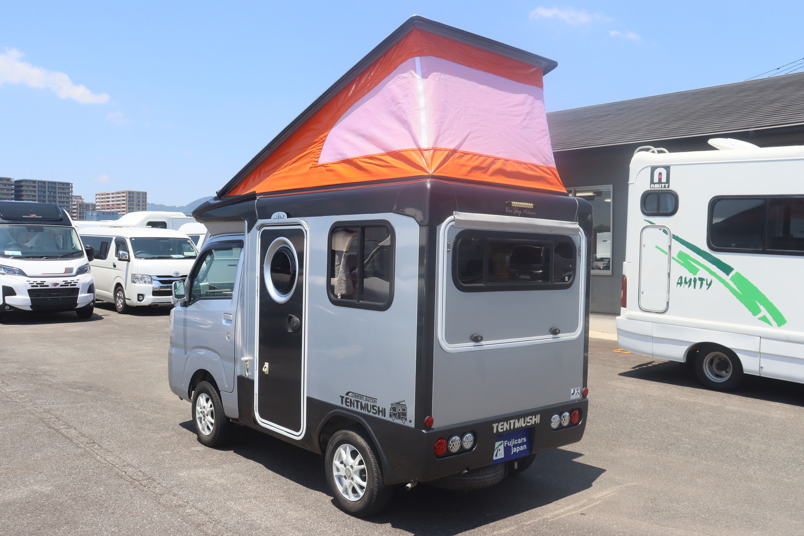 キャンピングカー 軽キャンパー ﾊｲｾﾞｯﾄ ﾊﾞﾝｼｮｯﾌﾟﾐｶﾐ ﾃﾝﾄむし