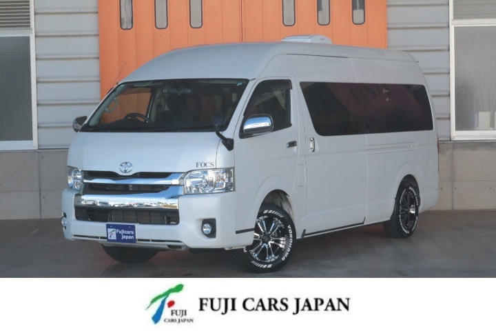 キャンピングカー バンコン ハイエース FOCS Di　4WD　FF　電子レンジ