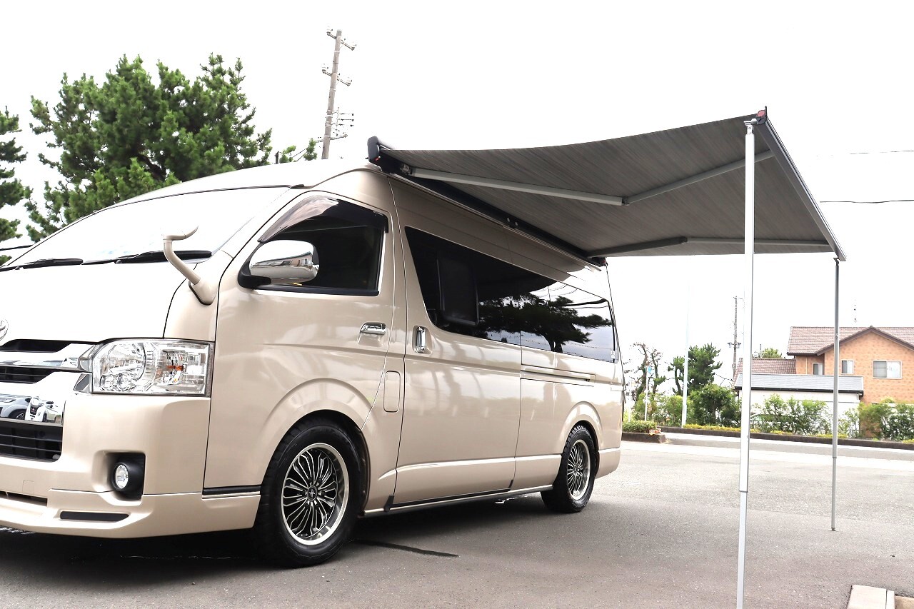 キャンピングカー バンコン ﾊｲｴｰｽ ﾚｸﾋﾞｨ ﾌﾟﾗｽSL+1 4WD 
