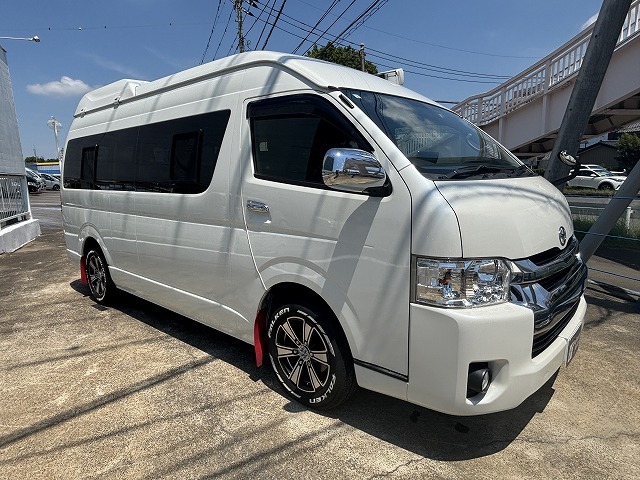 キャンピングカー バンコン ﾊｲｴｰｽ ﾄｲﾌｧｸﾄﾘｰｸﾞﾘｰﾝﾊﾞﾃﾞｨ Bﾀｲﾌﾟ