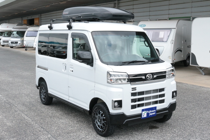 キャンピングカー 軽キャンパー ｱﾄﾚｰ ぷちｷｬﾝ 4WD　ﾎﾟﾀ電仕様