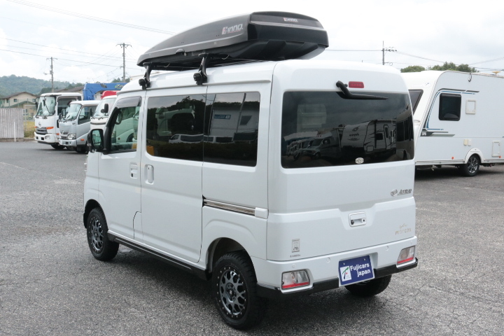 キャンピングカー 軽キャンパー ｱﾄﾚｰ ぷちｷｬﾝ 4WD　ﾎﾟﾀ電仕様