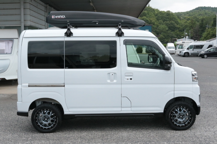 キャンピングカー 軽キャンパー ｱﾄﾚｰ ぷちｷｬﾝ 4WD　ﾎﾟﾀ電仕様