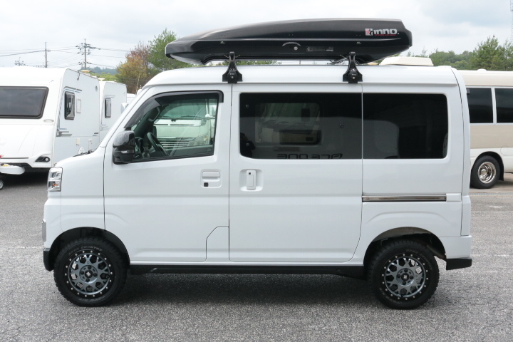 キャンピングカー 軽キャンパー ｱﾄﾚｰ ぷちｷｬﾝ 4WD　ﾎﾟﾀ電仕様