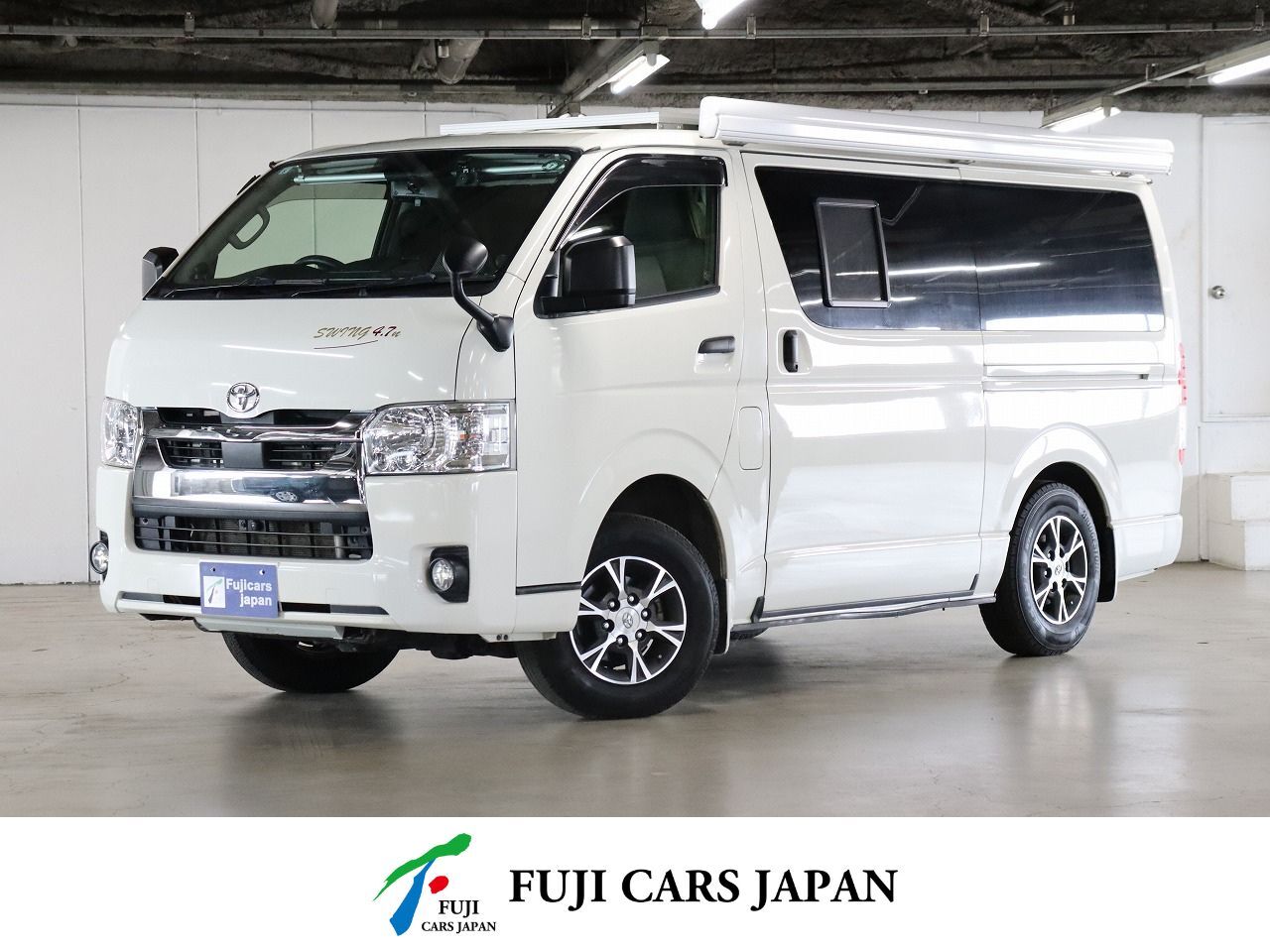 キャンピングカー バンコン ハイエース RVビックフット スウィングN4.7 4WD