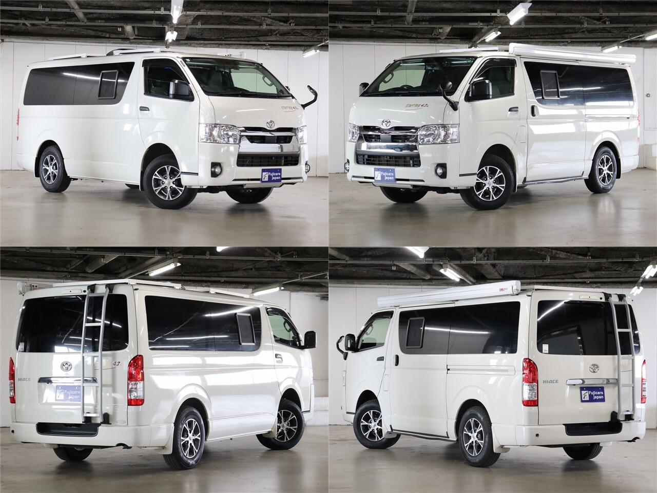 キャンピングカー バンコン ﾊｲｴｰｽ RVﾋﾞｯｸﾌｯﾄ ｽｳｨﾝｸﾞN4.7 4WD
