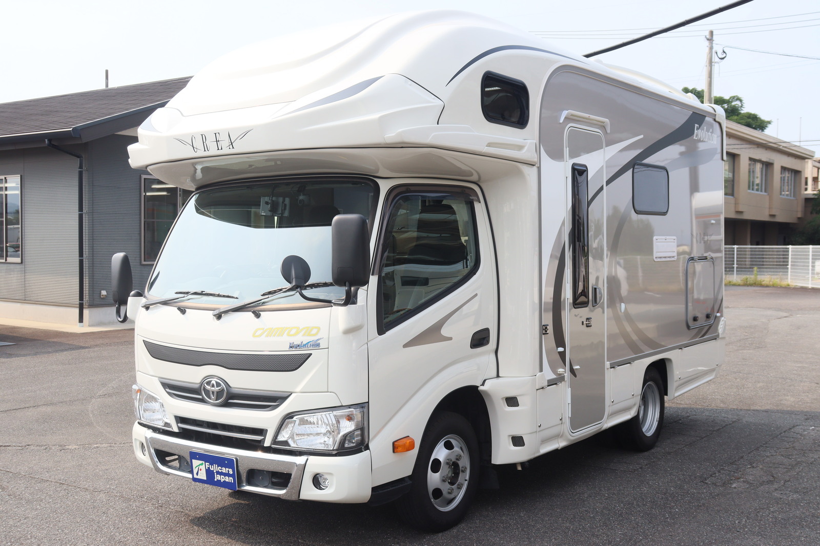 キャンピングカー キャブコン ｶﾑﾛｰﾄﾞ ﾅｯﾂRV ｸﾚｱ5.3Wｴﾎﾞﾘｭｰｼｮﾝ